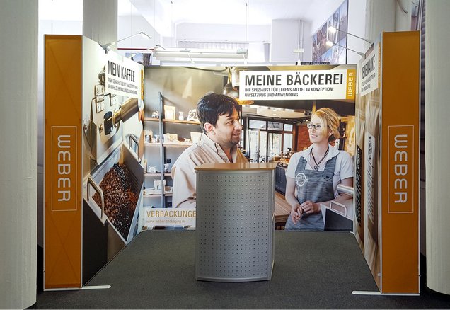 Messestand - GRID - WEBER Packaging GmbH Messestand - GRID - WEBER Packaging GmbH
